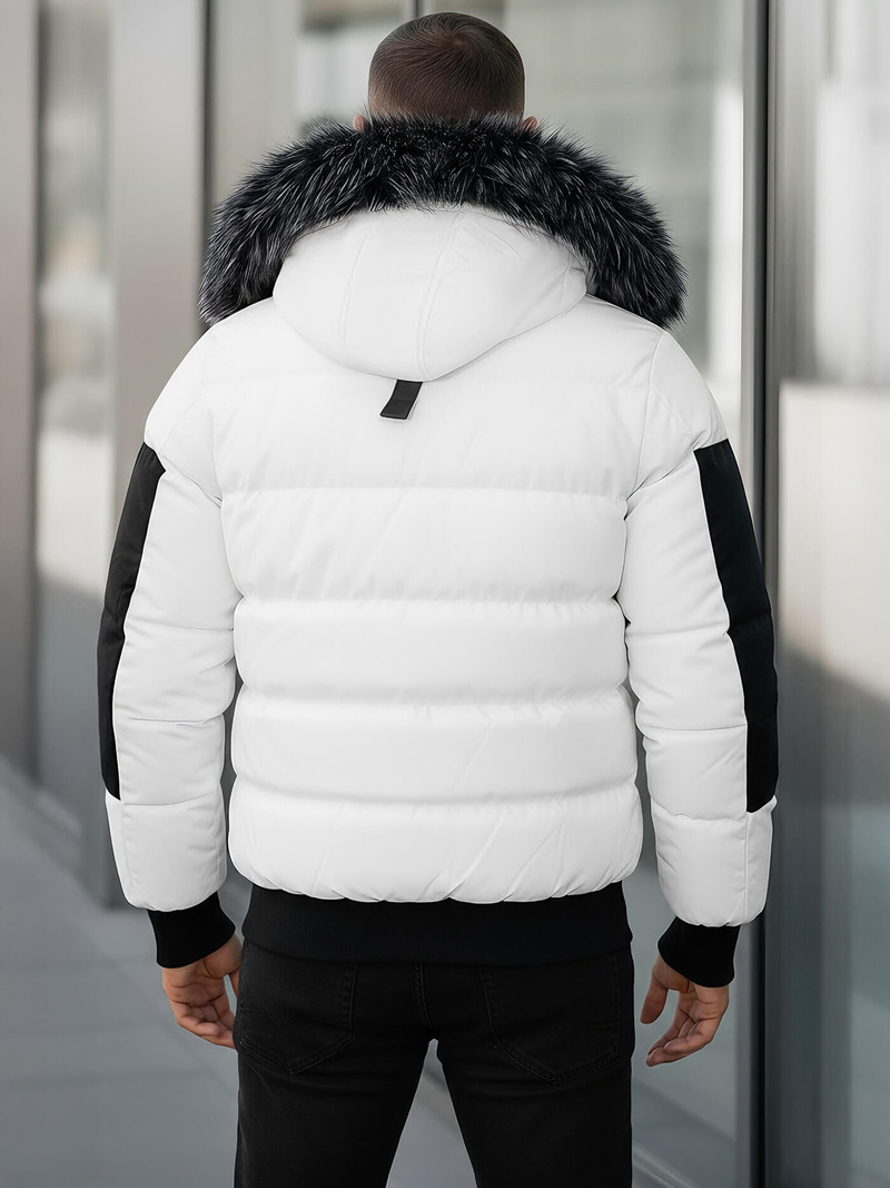 Muška Jakna Bijela OZONEE O/M798Z