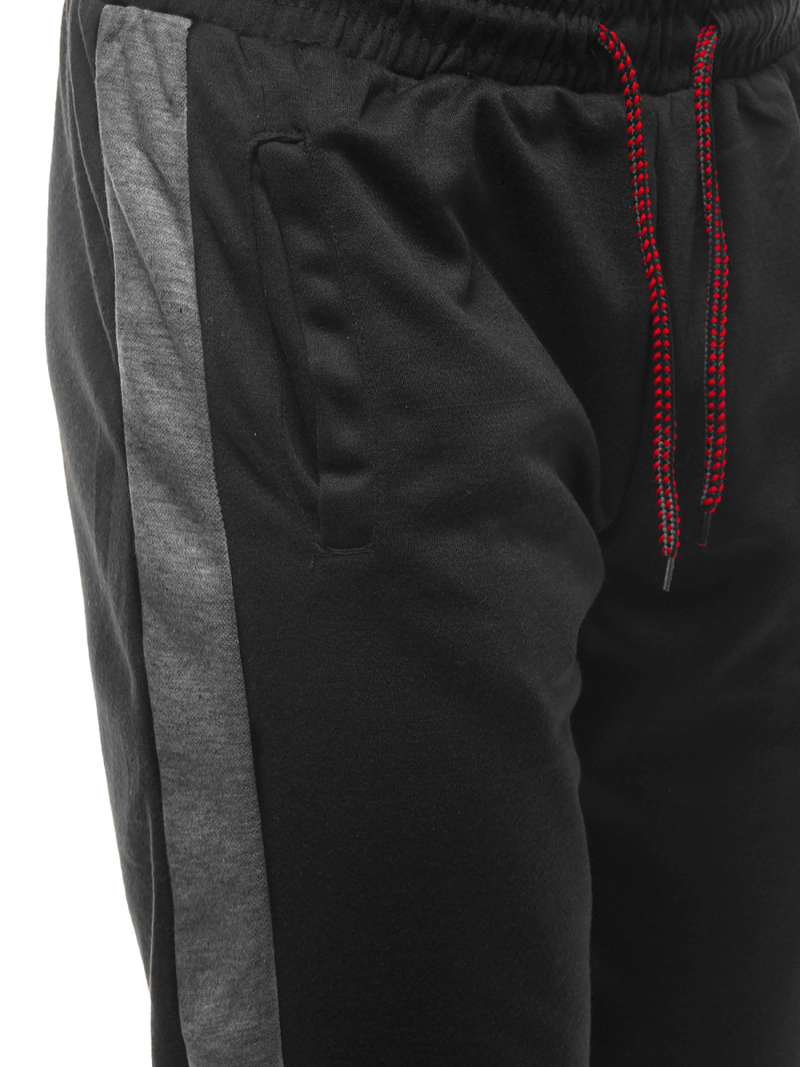 Muške kratke hlače Crno-sive OZONEE JS/JZ11003