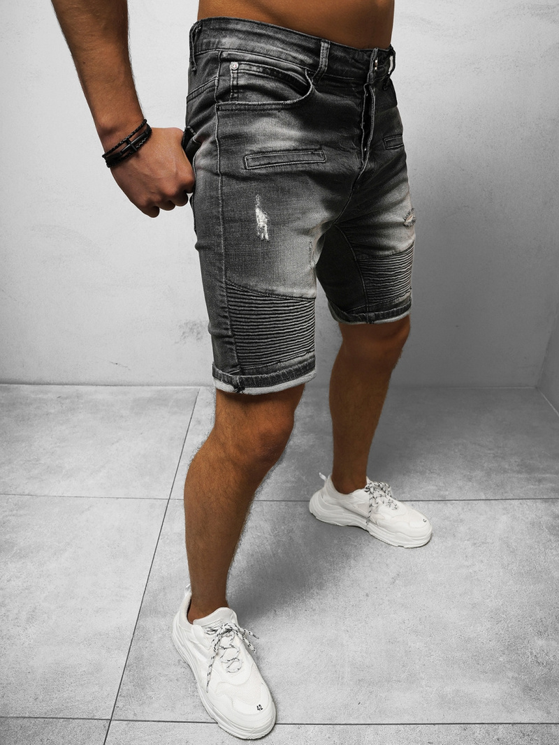 Muške Kratke Hlače Crne OZONEE NB/MP0033N