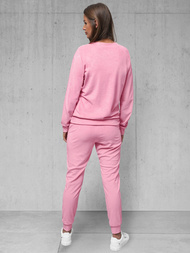 Ženski trenirka od velura puder ružičasta OZONEE O/8C1173/38Z