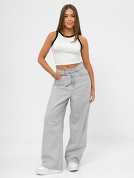 Ženska majica bez rukava bijeli OZONEE JS/96T672/1