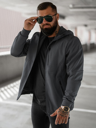 Muška softshell jakna grafitna OZONEE JS/27B6529/5Z