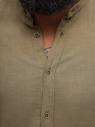 Muška Košulja Tamno-Bež OZONEE O/V112