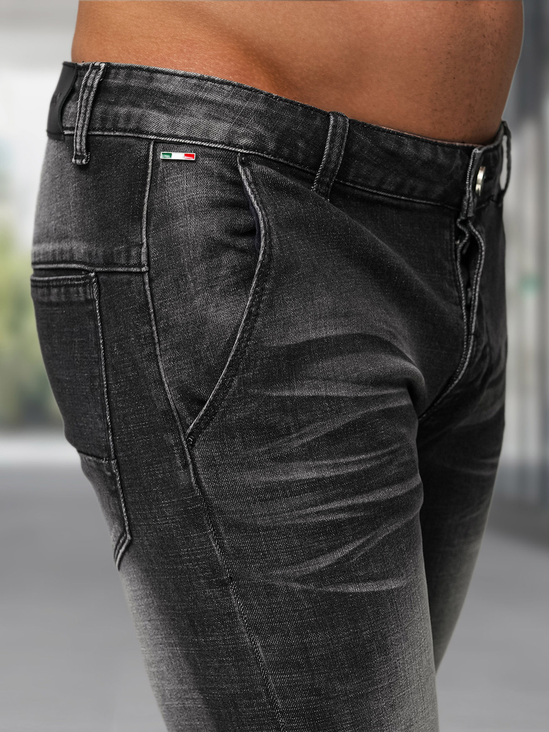 Muške traperice crne OZONEE NB/MP0091N