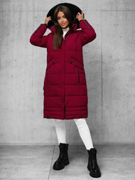 Ženska jakna bordo OZONEE O/W377