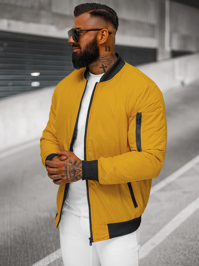 Muška jakna camel OZONEE JS/AK95Z