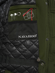 Ženska jakna kaki OZONEE O/W377Z