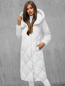 Ženska jakna bijela OZONEE JS/5M3173/281