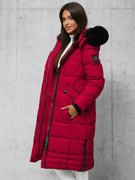 Ženska jakna tamno-crvena OZONEE O/W377