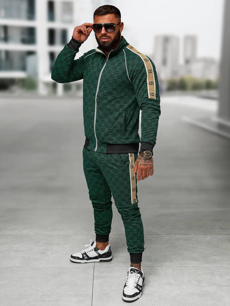 Muška trenirka zeleni OZONEE O/FF5110AB