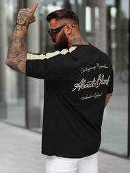 Muška Majica Crna OZONEE O/QQ1195