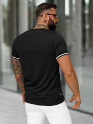  Muška Majica Crna OZONEE O/QS11628