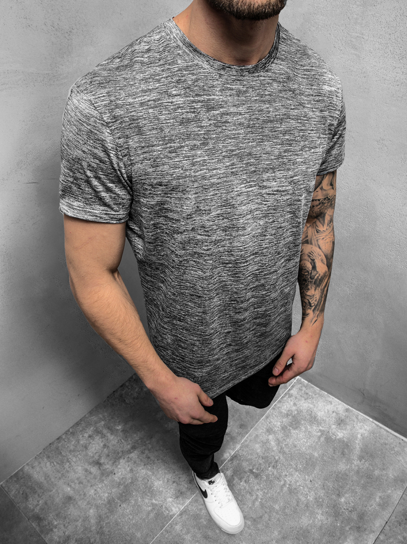 Muška majica grafitna OZONEE JS/S01Z