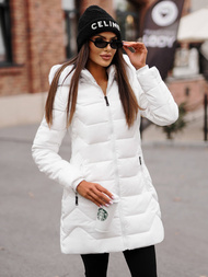 Ženska jakna bijela OZONEE JS/16M9121/281Z