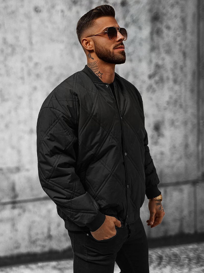 Muška proljetna jakna crna OZONEE JS/84M3020/392