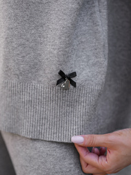 Dvodijelni set trenerke siva OZONEE JS/53C5203/2