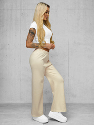 Ženske hlače ecru OZONEE JS/92K526/155