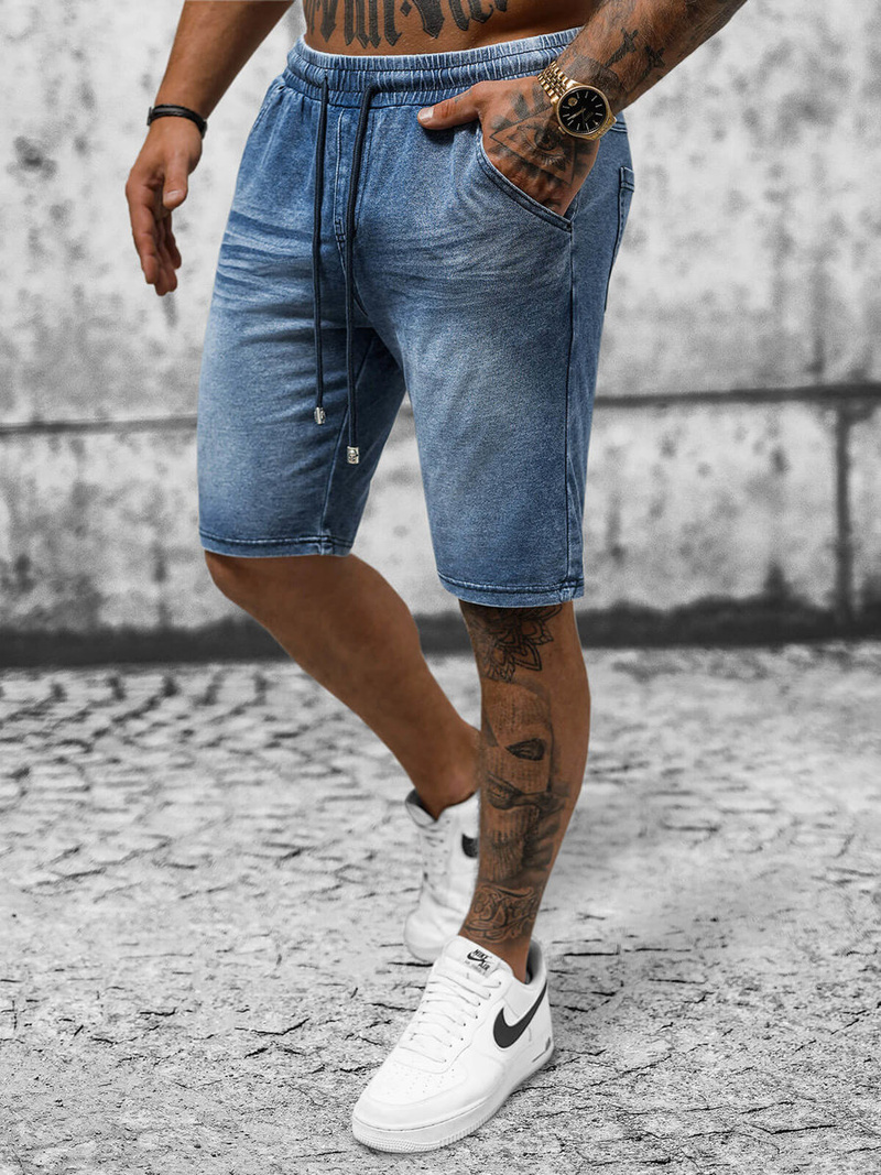 Muške Kratke Hlače Tamno-Plave OZONEE NB/MP0267BS