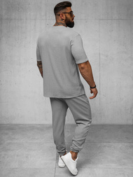 Muška Majica Sivi OZONEE O/Y960T