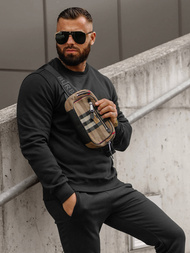 Muška trenirka crna OZONEE JS/68C10380/3Z