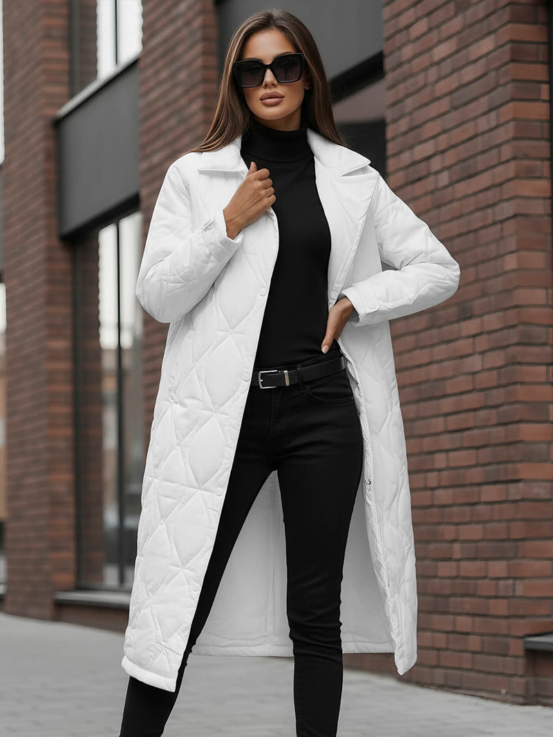 Ženska jakna bijela OZONEE JS/5M3177/281Z