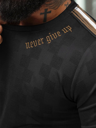  Muška Majica Crna OZONEE O/QS11621