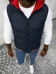 Muški prsluk dvostrani modri OZONEE N/7127