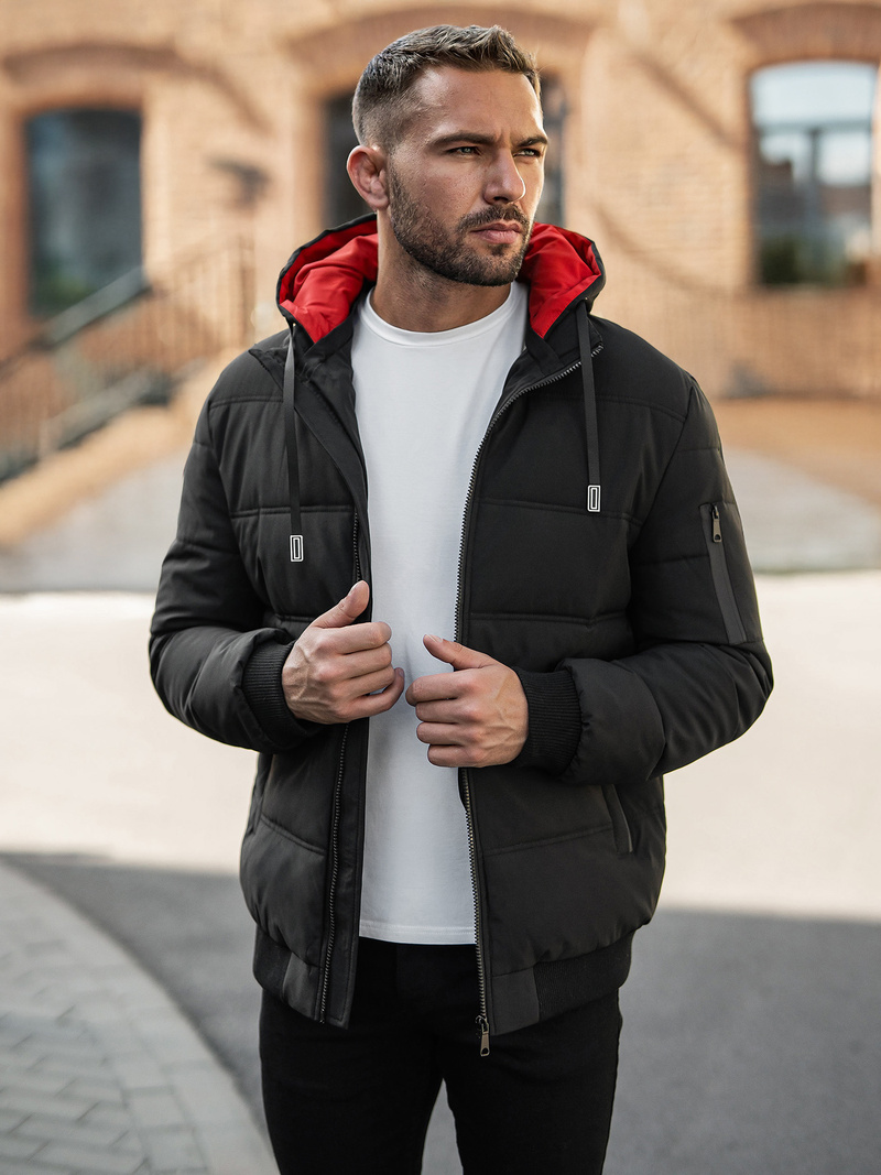 Muška jakna crna OZONEE JS/31M5003Z