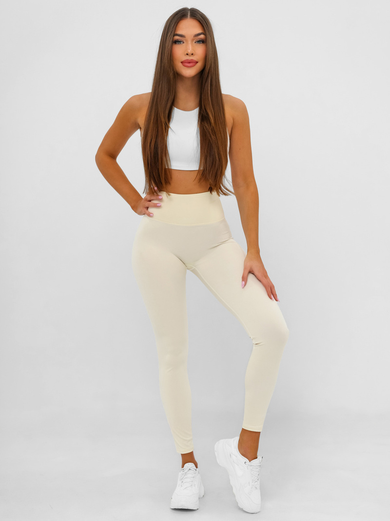 Ženske Sportske Tajice Ecru OZONEE JS/17K580/1