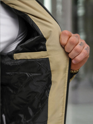 Muška proljetna jakna bež OZONEE JS/62M9502/62