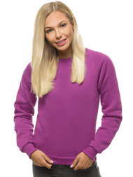 Ženska dukserica tamno ljubičasta OZONEE O/12103