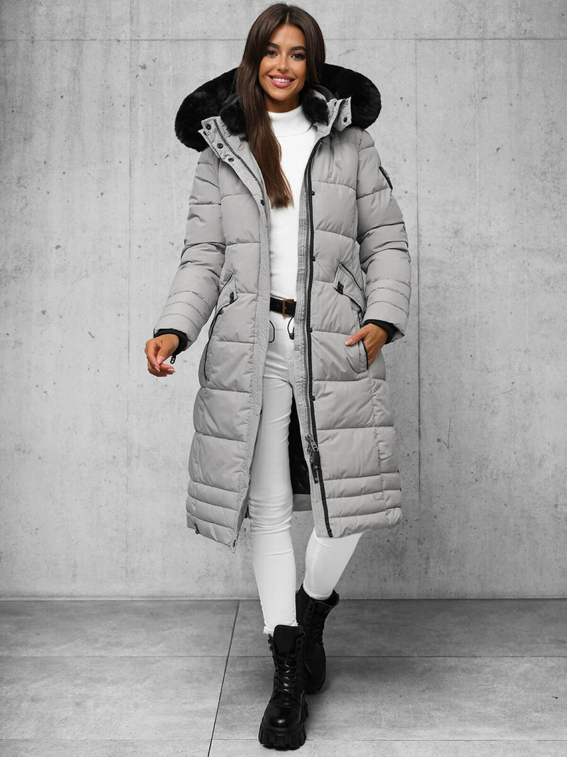 Ženska jakna siva OZONEE O/W377