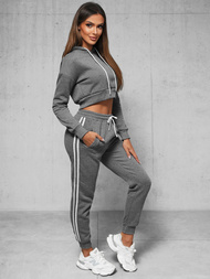 Dvodijelni set trenerke grafitni OZONEE JS/8C67/5