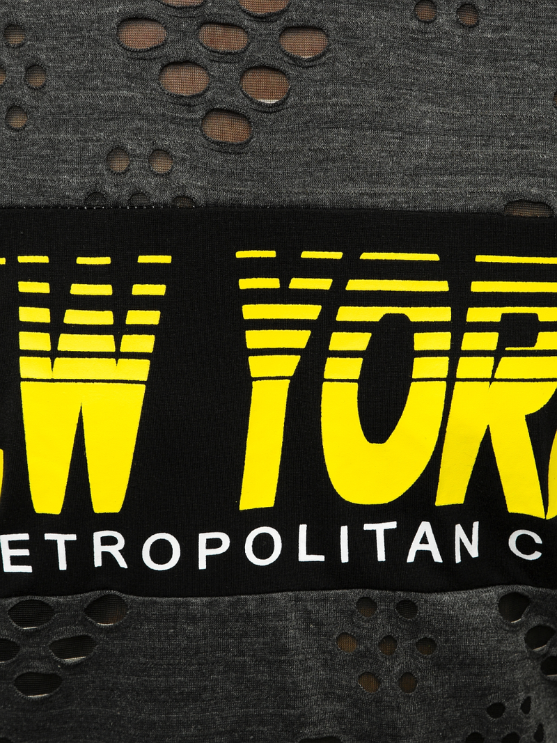 Muška majica grafitna OZONEE JS/KS2082Z