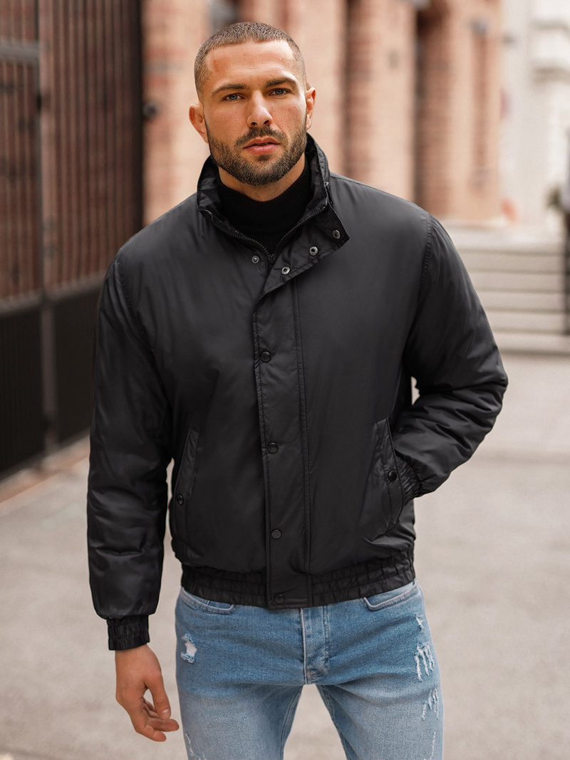 Muška proljetna jakna crna OZONEE JS/5M3102/392Z