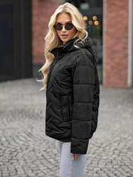 Ženska Jakna Crna OZONEE JS/16M9300/392Z