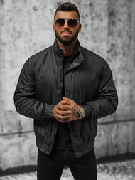 Muška proljetna jakna crna OZONEE JS/5M3102/392