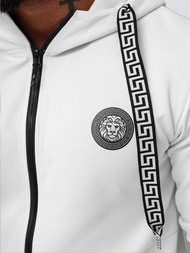 Muška trenirka bijelo-crni OZONEE O/LN11887