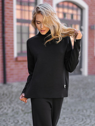 Dvodijelni set trenerke crni OZONEE JS/53C5203/3