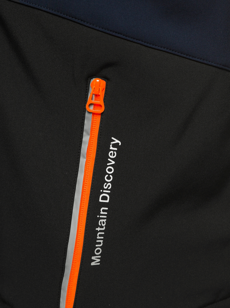 Muška softshell jakna Crno-modra OZONEE JS/HH022/1A