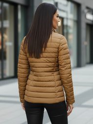 Ženska jakna tamno-bež OZONEE JS/16M9109/84Z