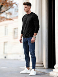 Muške traperice tamnoplave OZONEE O/JK2951Z