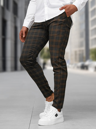 Muške chino hlače grafitne OZONEE DJ/5632Z