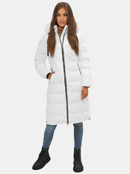 Ženska Jakna Bijela OZONEE JS/M736/281Z