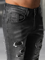 Muške traperice crne OZONEE NB/MP0152NZ