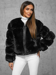 Ženska jakna crna OZONEE JS/11Z8080