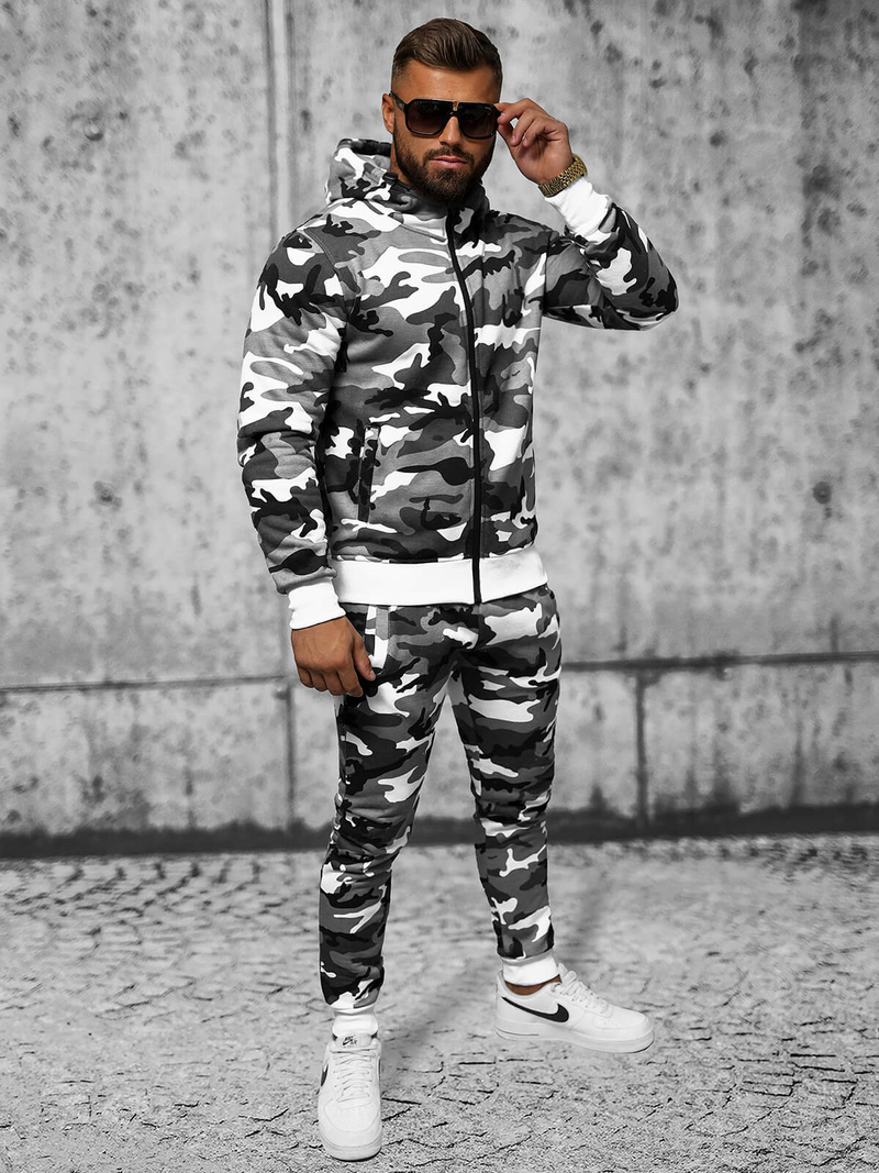 Muška trenirka sivi OZONEE O/8B159/2