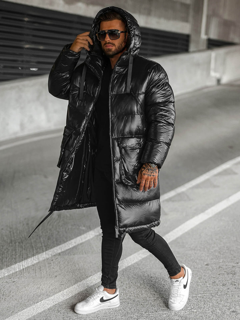 Muška jakna crna OZONEE O/M3205Z