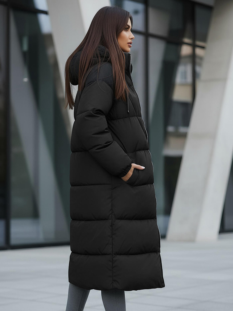 Ženska jakna crna OZONEE JS/5M3163/392Z