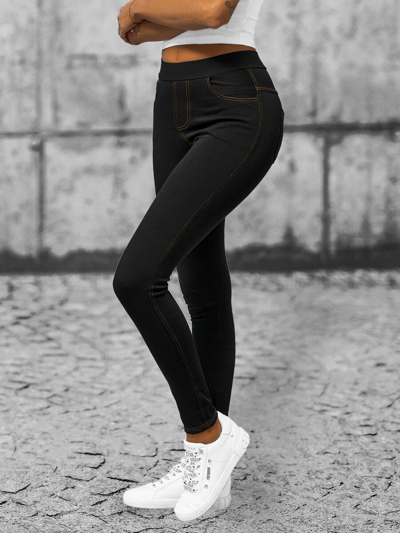 Ženske Tajice Crne OZONEE JS/1016/A1Z